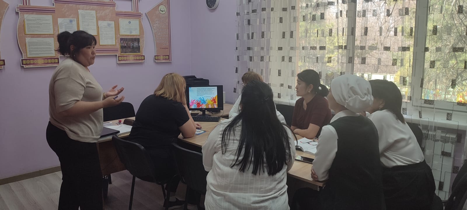 Педагогический совет/Педагогикалық кеңес.